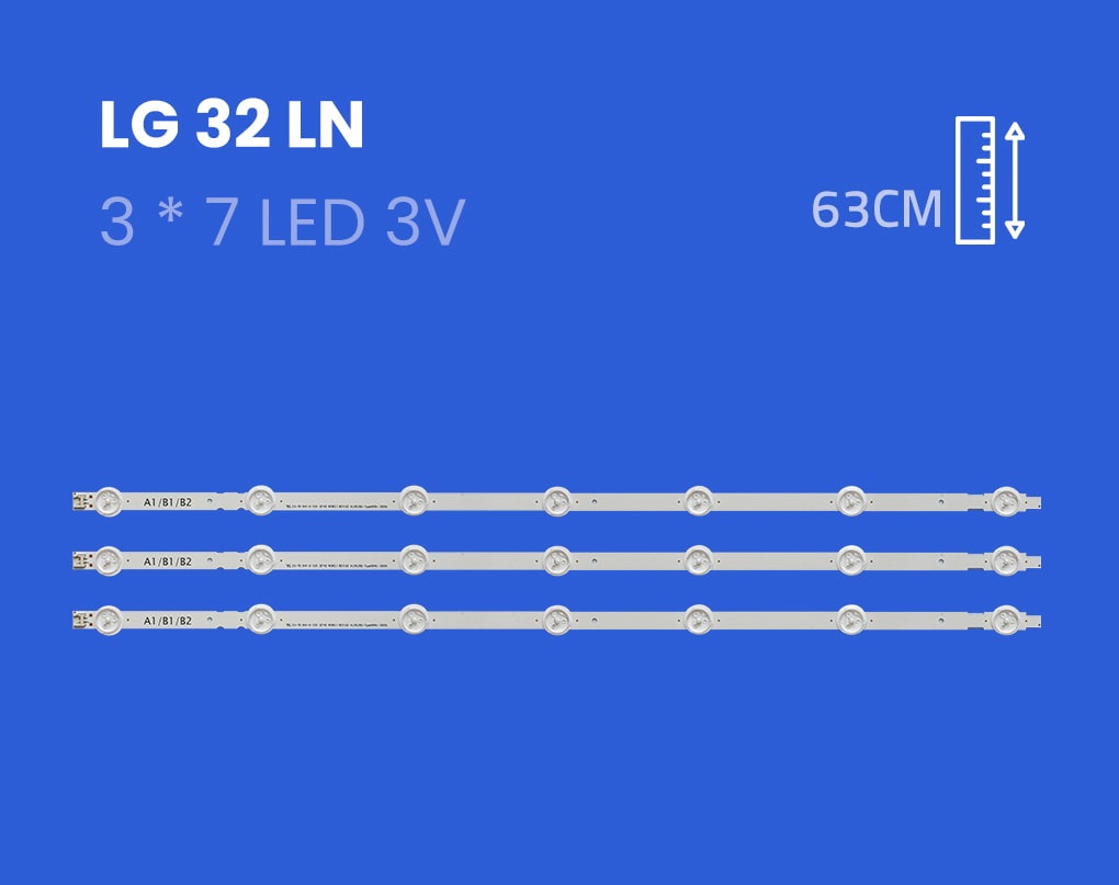 بک لایت ال جی 32LN – 3×7